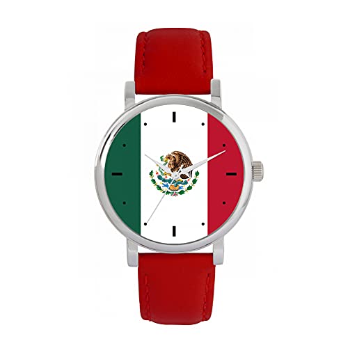 Toff London Uhr mit Mexiko-Flagge von Toff London