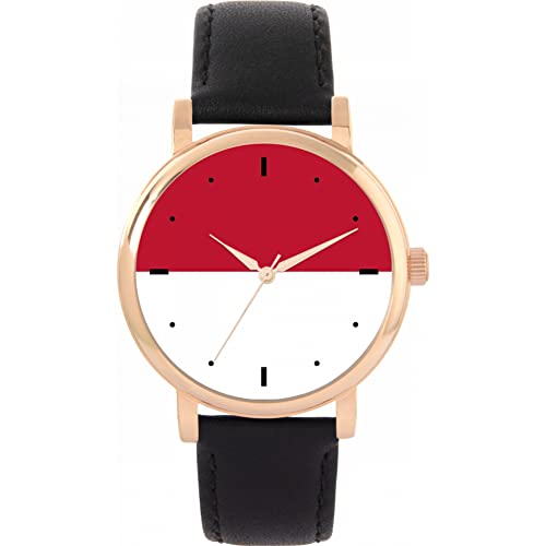 Toff London Uhr mit Monaco-Flagge von Toff London