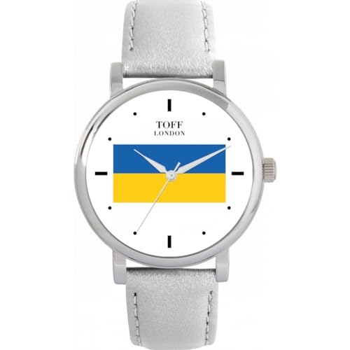 Toff London Ukraine Flagge Uhr von Toff London