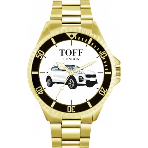 Toff London Weiße 4x4 Uhr TLWL-2668 von Toff London