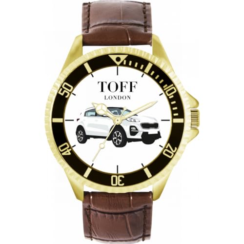Toff London Weiße 4x4 Uhr TLWL-3230 von Toff London