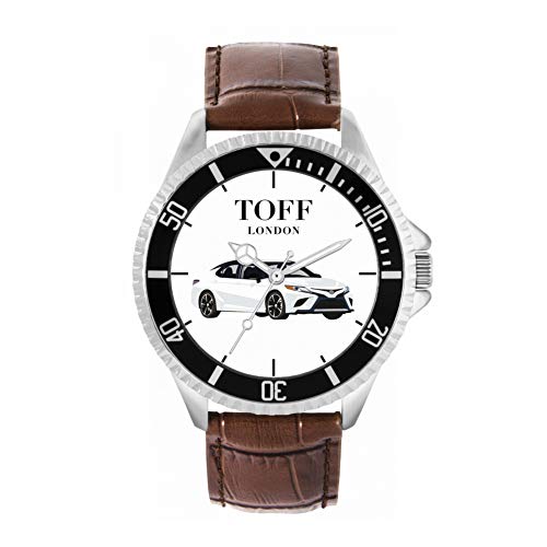 Toff London Weiße Limousine Auto Uhr TLWL-2177 von Toff London