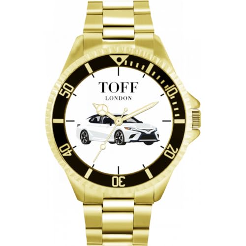 Toff London Weiße Limousine Auto Uhr TLWL-2739 von Toff London
