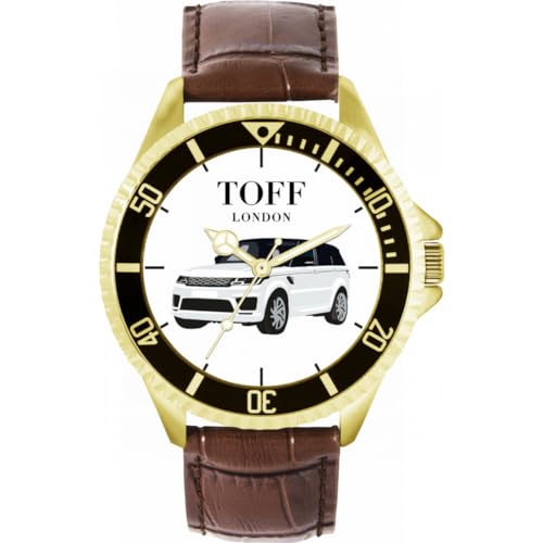 Toff London Weiße Luxus-SUV-Uhr TLWL-3137 von Toff London