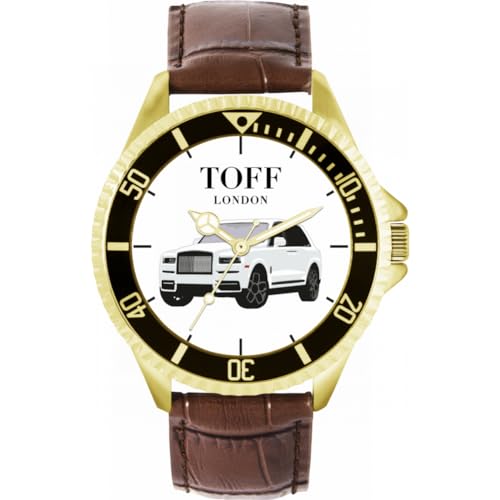 Toff London Weiße Prestige 4x4 Uhr TLWL-3148 von Toff London