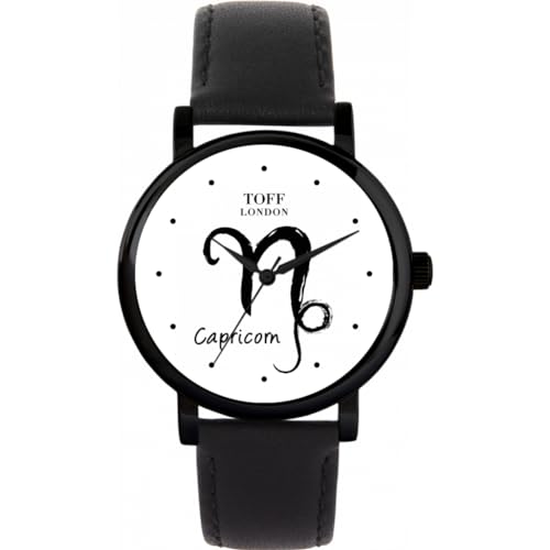 Toff London Weiße Steinbockuhr von Toff London