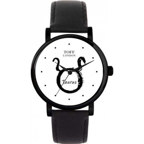 Toff London Weiße Stier-Uhr von Toff London