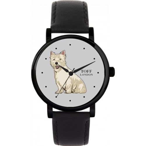 Toff London West Highland Terrier Hundeuhr von Toff London