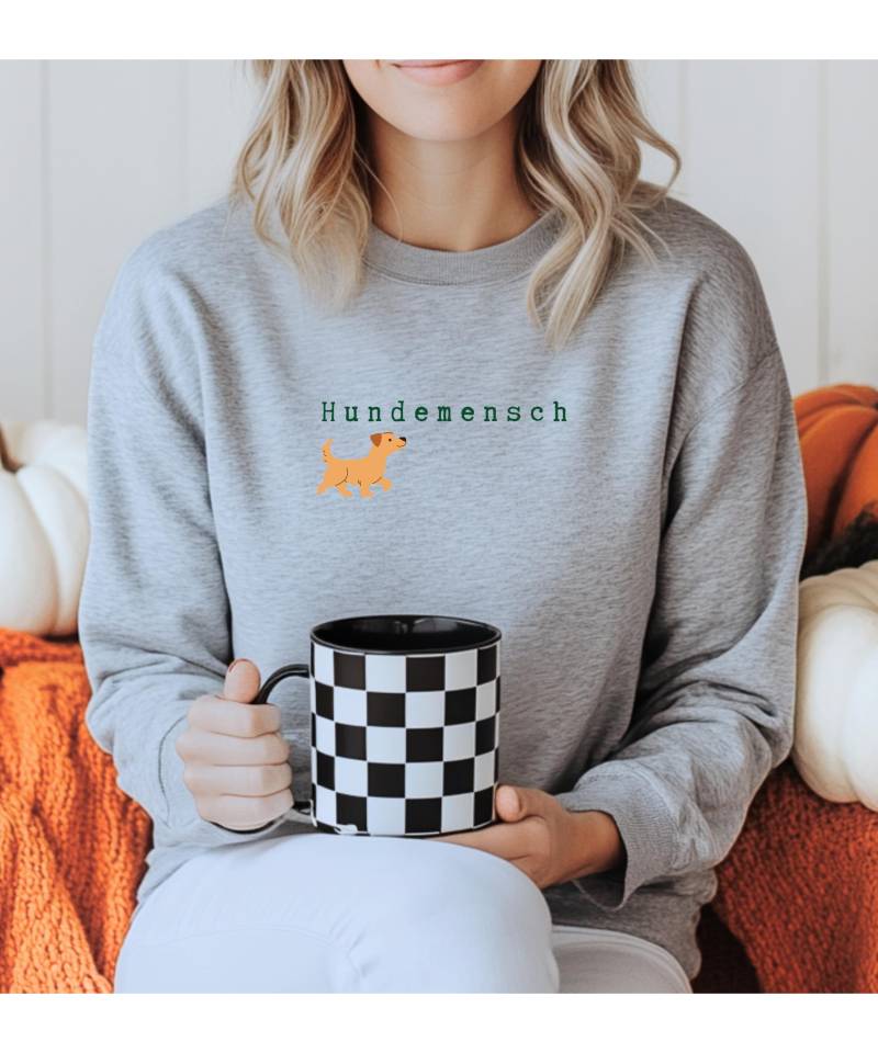 Playful Pet Lover's Crewneck Sweatshirt, Cozy Dog Cute Canine Gift, Unisex Mom Apparel, Animal Lover Clothing von ToffeesWorld