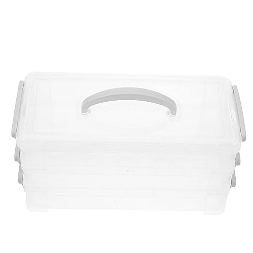 Tofficu Stifte Aufbewahrungsbox Stapelbare Federmäppchen Für Schüler Schreibwaren Organizer Box Transparentes Etui Zum Aufbewahren Von Bleistiften Und Kugelschreibern von Tofficu