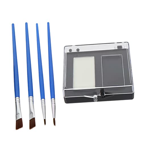 Tofficu 1 Satz Clown Make-up Farbe Gesichtsfarbe Haut Bilden funkeln Gesichts-Make-up halloween schminke halloween make up halloween costume Drama-Clown-Malwerkzeug Clown-Make-up-Tool von Tofficu