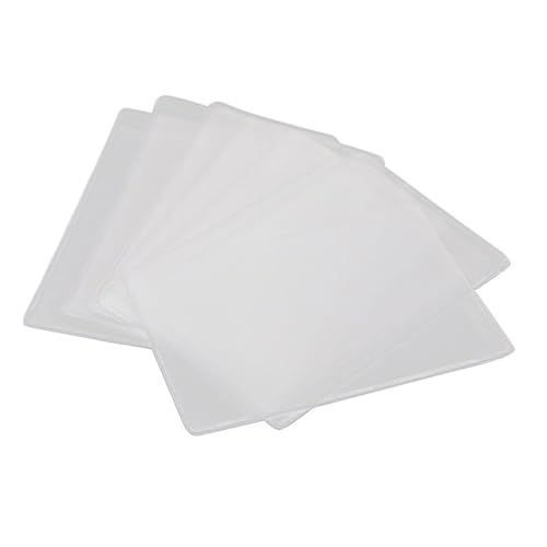 Tofficu 12 Stück Transparente Matte PVC Kartenhüllen Identitätshalter für Buskarten Mitgliedskarten Bankkarten Leicht Kratzfest Schutz vor Entmagnetisierung Praktisch und Übersichtlich von Tofficu