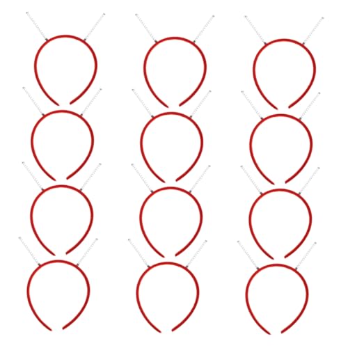 Tofficu 12stücke Diy Stirnband Mit Federn Antenne Für Frauen Frühling Kostüm Haar Accessoires Zubehör Kopfstück Mode Kopfschmuck von Tofficu