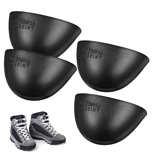 Tofficu 2 Paare Sicherheitsschuh Zehenschutz Metallkappen Universalgröße Arbeitsschutz Stahlkappen für Herren und Damen Schutz vor Quetschungen Baustelle Werkstatt Lager von Tofficu