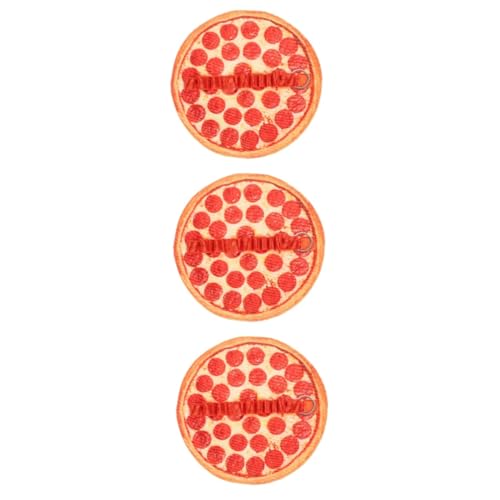 Tofficu 3 Stück Aufrollbares Pizza Federmäppchen Großes Fassungsvermögen Stifte und Pinselrolle Schreibwaren Organizer Leicht Tragbar Robustes Canvas Material Praktisch Für Schule Büro von Tofficu