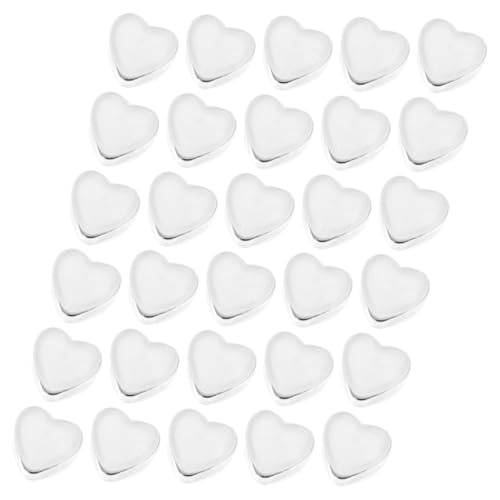 Tofficu 30stücke Weiche Ohrringverschlüsse in Herzform Aus Silikon Für Damen Und Ohrstecker Ersatz-ohrringstopper Als Schmuckzubehör Für Täglichen Gebrauch Und Besondere Anlässe von Tofficu
