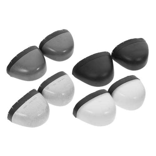 Tofficu 4 Paar Stahlkappenschutz Überziehschuhe Metatarsal Guards Sicherheitsschutz Atmungsaktiv Leicht rutschfest Schutz vor Quetschungen und Durchstichen für Damen und Herren von Tofficu