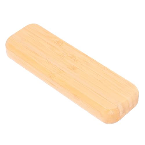Tofficu 4 Stck. Bambus Stiftebox für Stift Langlebig Klare Struktur Kompakt Natürliche Holzoptik Stilvolle Geschenkbox für Büro und Schule von Tofficu