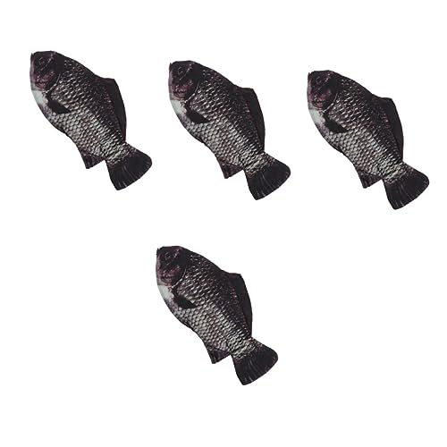 Tofficu 4stücke Adorable Fish Shaped Pencil Bag Bunte Fischform Federtasche Für Schule Büro Praktischer Stifte-Organizer Leicht Und Langlebig Perfektes Für Studenten von Tofficu