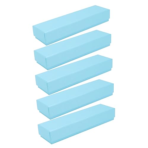 Tofficu 5 Stück Teiliges Stiftetui aus Hochwertigem Papier Multifunktionale Aufbewahrungsbox für Schüler Geschenkbox für Schreibwaren für Familie und Freunde von Tofficu