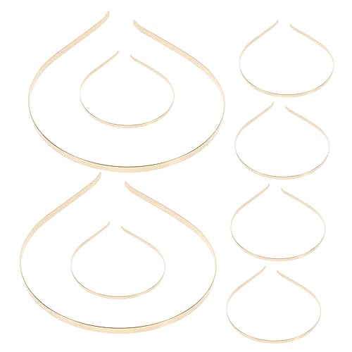 Tofficu 50stücke Haarreifen Leere Haarschmuck-hoops Für Kreative Friseuren Für Hochzeiten Partys Und Persönliche Haarschmuckgestaltung von Tofficu