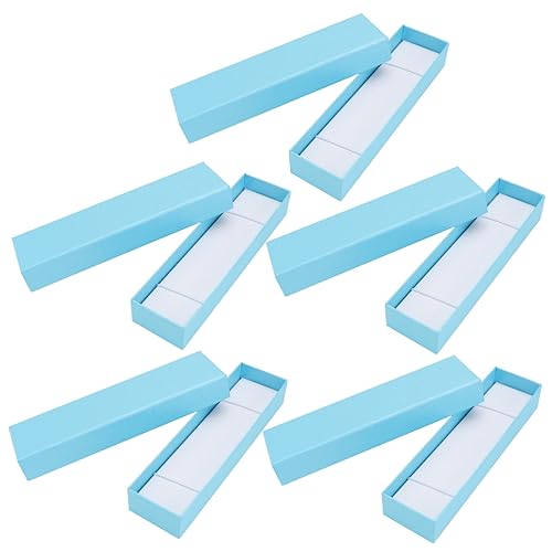 Tofficu 5stücke Student Pen Case Eleganter Papierbox Robuste Aufbewahrung Für Stifte Bleistifte Und Lesezeichen Für Schule Und Büro Stilvollem Lavendelblau von Tofficu