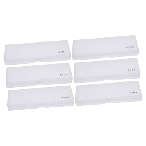 Tofficu 2 Sets Robuster Reise-aufbewahrungskoffer Für Stifte Und Pinsel Große Aufbewahrungsbox Für Schreibwaren Stifthalter Bleistift-zugriffs-Organizer Für Das Schulbüro 3 Stück * 2 von Tofficu