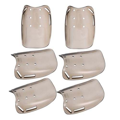 Tofficu 6 Stück Sicherheitsschuhüberzüge Für Stiefel Schuhe Spitze Zehen Fußschuhschutz Mittelfußschutz Stiefelschutz Zehenschutz Schuhschutz Überzüge Mittelfußschutz Hellbraun von Tofficu