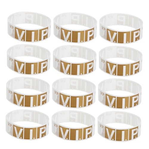 Tofficu 600 Stück Wasserdichte Papier armbänder für Partys und Festivals Reißfeste Synthetik Wristbands Leichtes Einlassband für Konzerte Ausstellungen und Events Passend für Erwachsene von Tofficu