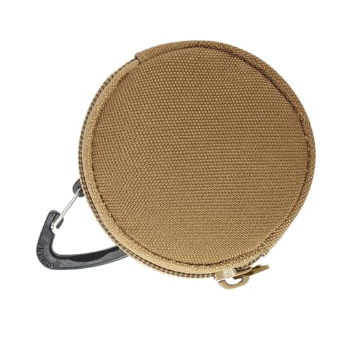 Tofficu Mini Reißverschluss Schlüsselbund Tasche Multifunktionale Tragbare Geldbörse Mit Karabiner Kompakte Aufbewahrung Für Münzen Schlüssel Und Kopfhörer Reise-Kosmetiktasche Für Damen u von Tofficu