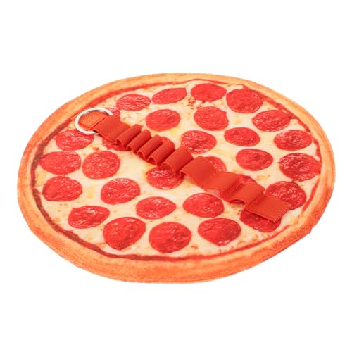 Tofficu Aufrollbares Federmäppchen Pizza Design Großer Runder Stiftehalter Canvas Stifttasche mit Hoher Kapazität Leichter Kunstmalerei Stiftebeutel für Schule Büro Reisen von Tofficu