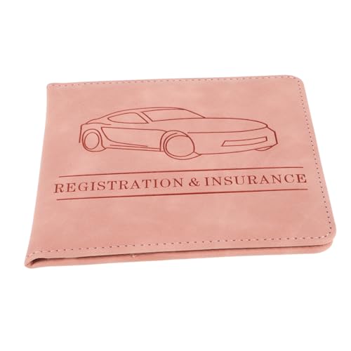 Tofficu Fahrzeugschein Und Kreditkartenhalter Aus Pu Robuste Schutzhülle Für Führerschein Id Und Kfz-zulassung Geeignet Für Männer Und Frauen Für Unterwegs Alltag von Tofficu