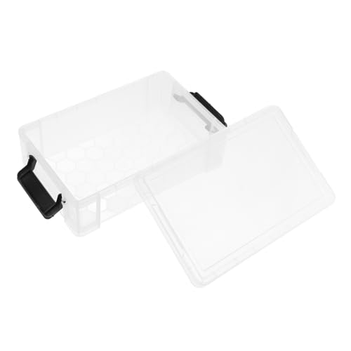Tofficu Transparente Stapelbare Bleistiftbox Aus Kunststoff Mit Deckel Vielseitige Aufbewahrungslösung Für Stifte Marker Und Bürobedarf Für Zuhause Und Büro von Tofficu