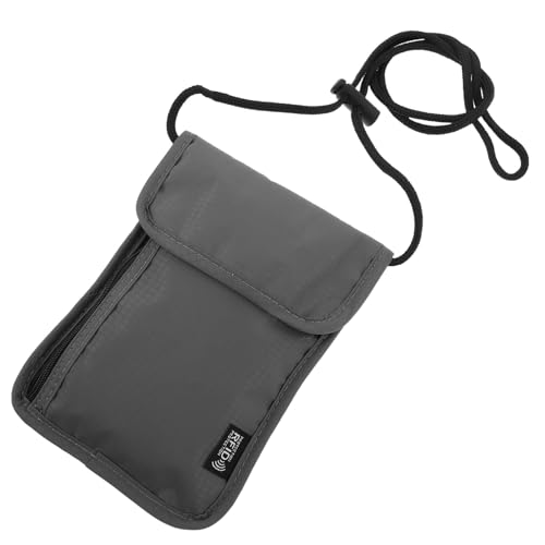 Tofficu Brustbrieftasche Für Reisen Dokumenten-Organizer Aus Nylon Reisepasshalter Mit RFID-Schutz Geeignet Für Männer Und Frauen Zum Aufbewahren Von Tickets Karten Und Bargeld von Tofficu