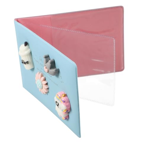 Tofficu Fahrzeugschein Hülle Aus Pu Führerschein Und Id-Karten Cartoon-Design Mit Regenbogenpferd Für Männer Und Frauen Schützt Ihre Dokumente Sicher Bei Büro Freizeit Und Reisen von Tofficu