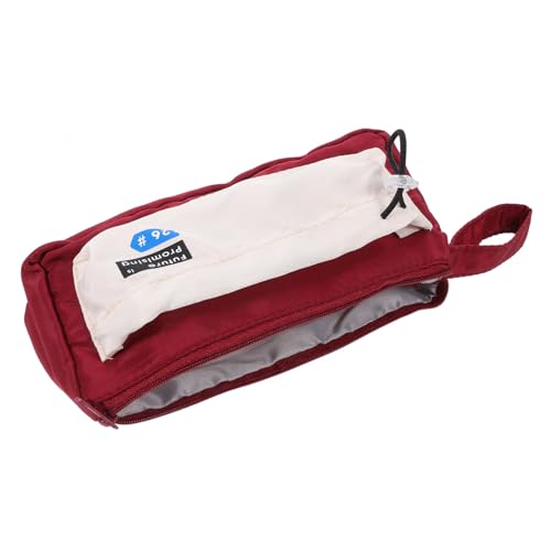 Tofficu Bleistifttasche Federmäppchen Mit Reißverschluss Aus Segeltuch Geräumig Für Stifte Und Bleistifte Für Teenager Und Erwachsene Als Schul Und Büromaterial von Tofficu