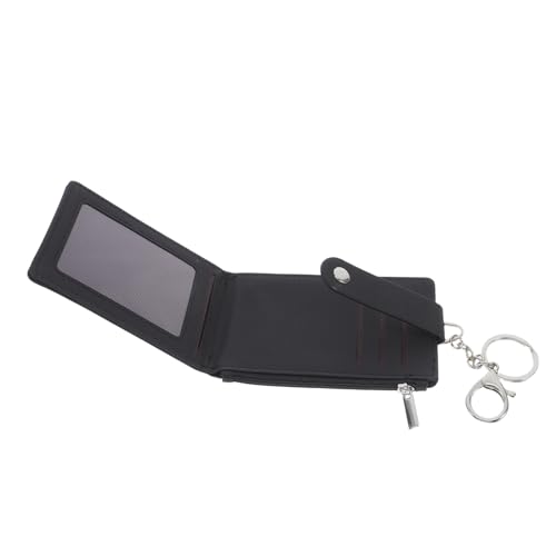 Tofficu Kartenhalter mit Schlüsselanhänger Wasserdichtes PU Design für Ausweise Arbeitskarten und Bustickets für Business und Alltag Stylisch und Funktional von Tofficu
