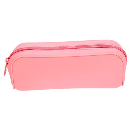 Tofficu Kawaii Bleistiftbeutel aus Silikon Großer Farbenfroher Stiftetui für Tragbar für Schule und Studium Schützt Schreibwaren Kratzern von Tofficu