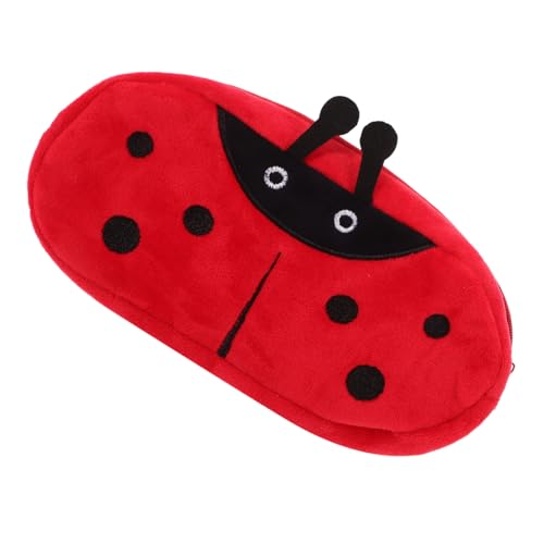 Tofficu Kawaii Tierform Federmäppchen Flauschiger Bleistiftbeutel Mit Reißverschluss Für Schule Vielseitig Einsetzbar Als Schreibwaren-Organizer Kosmetiktasche Oder Münzbeutel von Tofficu