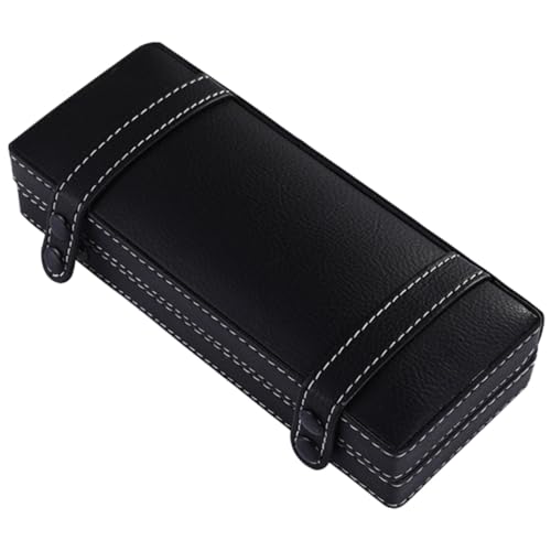 Tofficu Kleine PU Stiftebox Pen Case mit Kratzschutz Stabile Geschenkverpackung für Kugelschreiber als Präsentations und Aufbewahrungsbox für Schreibgeräte von Tofficu