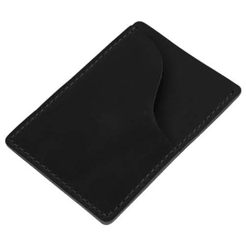 Tofficu Kompakte Brieftasche Aus Leder Für Karten Visitenkarten Herren Und Damen Kreditkartenetui Schlichtes Design von Tofficu