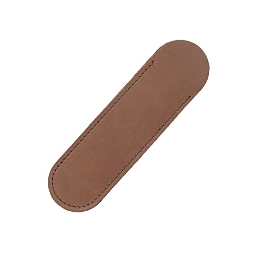 Tofficu Kreative Leder Stiftetui Handgefertigter Stifthalter für Füllfederhalter und Kugelschreiber Eleganter Schutz für Schreibgeräte für Studium von Tofficu