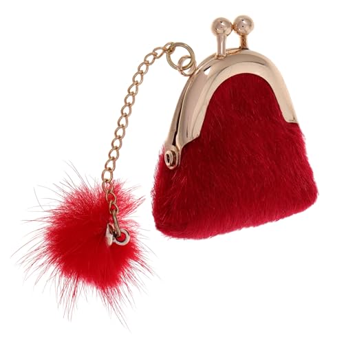 Tofficu Kreative Puppenhandtasche aus Weichem Material Multifunktionale Mini Schmucktasche zum Öffnen Modische Puppenzubehör Tasche für Mädchen Angenehmes Spielzeugaccessoire von Tofficu