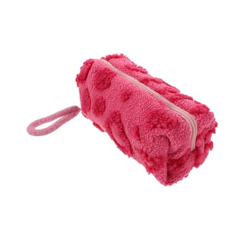 Tofficu Liebesstifttasche Beutel Für Mädchen Organizer Für Schreibwarentaschen Kinderstiftfall Bleistiftbeutel Für Das College Kawaii-briefpapier-bleistifttasche Kawaii Beutel Rosig Sherpa von Tofficu