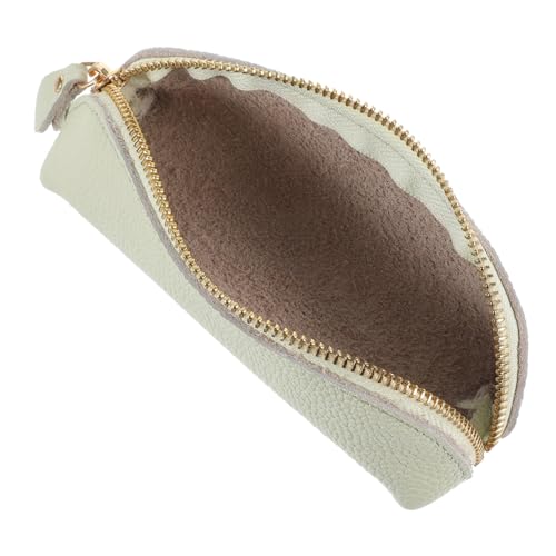 Tofficu Mäppchen Tragetasche für Stifte Make-up-Organizer-Tasche Make-up Pinsel Schminkpinsel Bleistift-Boxen Bleistiftbeutel-Ästhetik Reißverschluss Stifthalter Etui Insulin-Pen Leder von Tofficu