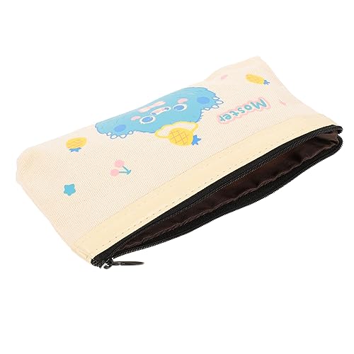 Tofficu Multifunktionaler Bleistiftbeutel Aus Strapazierfähigem Canvas Großer Stauraum Für Schreibwaren Zipper Design Für Schule Und Praktische Aufbewahrung Für Stifte von Tofficu
