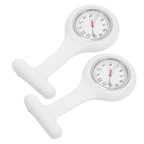 Tofficu Krankenschwester Taschenuhr Mit Broschendesign Edelstahl Präzise Und Langlebig Tragbare Ansteckuhr Für Pflegekräfte Für Einsatz Im von Tofficu
