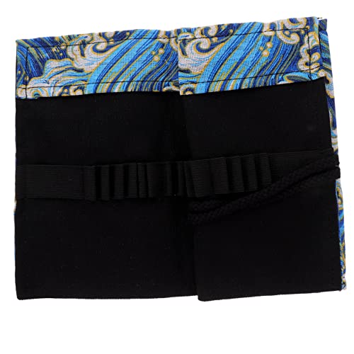 Tofficu Roll Up Federmäppchen Baumwolle Große Kapazität für Stifte Tragbare Stiftetasche für Künstler und Schüler zur Organisation von Schreibutensilien Fächer von Tofficu