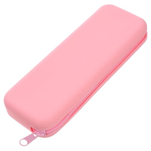 Tofficu Silikon Federmäppchen Groß Kapazität Reißverschluss Mäppchen für Schule und Kosmetik Langlebig Weich Rosa Tragbar Stifteetui für Schüler und Studenten Tofficu Silikon Federmäppchen Groß Kapazität Reißverschluss Mäppchen für Schule und Kosmetik Langlebig Weich Rosa Tragbar Stifteetui für Schüler und Studenten von Tofficu