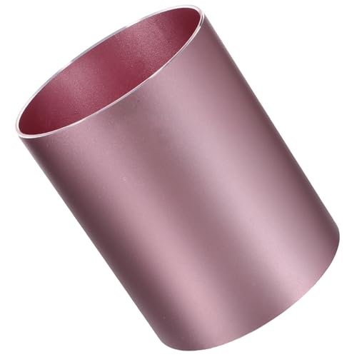 Tofficu Stiftehalter Für Den Schreibtisch Make-up-Pinsel-Organizer Bleistiftbecher Stift-Organizer Stifthalterständer Schreibwarenständer Aluminiumlegierung Büro Runden Getränkehalter von Tofficu